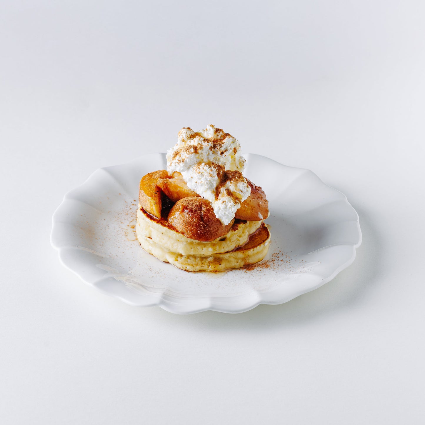 Pancakes cu mere, ghimbir, cuișoare și anason